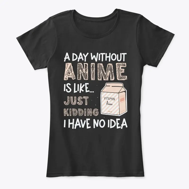 A day without Anime....